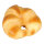 Croissant Schaumstoff     Groesse: Ø 12cm    Farbe: braun/beige