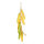 Maiskolbenzopf 18-fach, Kunststoff     Groesse: Ø 18cm, 70cm - Farbe: gelb/grün #