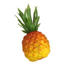 Ananas,  Größe: 10x22cm, Farbe: braun/grün   #