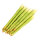 Spargel 12Stck./Bund, Kunststoff     Groesse: Ø 1cm, 20cm    Farbe: grün/weiß