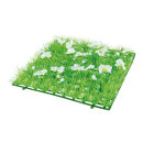 Grass tile »Buttercups« PVC, artificial silk...