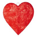 Heart flat, wire, sisal     Size: Ø 60cm    Color:...