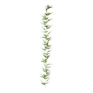 Bambusgirlande 44-fach, Kunstseide Gre: 28cm, 180cm Farbe: grn    #