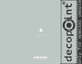 Hans Boodt Katalog  oder Gratisdownload