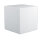 Sugar cube  - Material: styropor - Color: white - Size: 18x18x18cm
