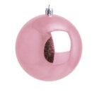 Weihnachtskugel, pink glänzend  Abmessung: Ø 10cm