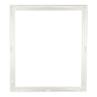 Rahmen,  Größe: 80x90cm, Farbe: weiß
