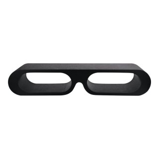 Brillen-Display Styropor Größe:70x20x15cm Farbe: schwarz   Info: SCHWER ENTFLAMMBAR