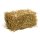 Bale of straw  - Material: styrofoam with straw - Color: natural - Size: ca.22x25x35cm