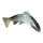 Lachse 5Stck./Btl., gebogen, Kunststoff     Groesse: 9x20cm    Farbe: grau