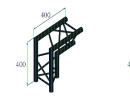 ALUTRUSS DECOLOCK DQ3-PAC25 2-Way Corner 90°