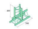 ALUTRUSS DECOLOCK DQ3-PAT35 3-Way T-Piece 90°