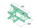 ALUTRUSS DECOLOCK DQ3-PAT36 3-Weg T-Stück 90°