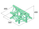 ALUTRUSS DECOLOCK DQ3-PAT43 4-Weg T-Stück /\