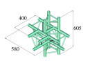 ALUTRUSS DECOLOCK DQ3-PAT51 5-Way Corner \/