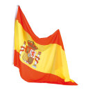 Flagge Kunstseide, mit Ösen Größe:90x150cm Farbe: Spanien