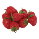 Strawberry 12pcs./bag, plastic Ø 5cm Color: red/green