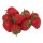 Erdbeere 12Stck./Btl., Kunststoff     Groesse: Ø 5cm    Farbe: rot/grün     #