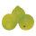 Zitrone 3Stck./Btl., Kunststoff     Groesse: 6x8cm    Farbe: gelb