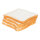 Toastscheiben 4Stck./Btl., Kunststoff     Groesse: 11x11cm    Farbe: weiß/braun