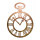 Pocket watch  - Material: plywood metal look - Color: gold/brown - Size: 80x60cm
