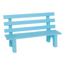 Sitzbank,  Größe: 30x18cm, Farbe: blau