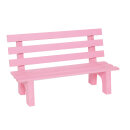 Sitzbank,  Größe: 30x18cm, Farbe: pink