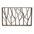 Rahmen mit Zweigen Holz     Groesse:57x37cm    Farbe:braun