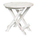 Tisch,  Größe: 24x24x23,5cm, Farbe: weiß