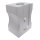 Spitzer Styropor     Groesse: 40x30x22cm    Farbe: silber