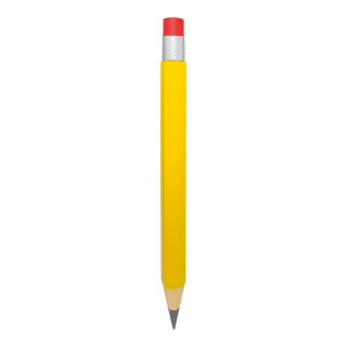 Bleistift Styropor     Groesse: 90cm    Farbe: gelb     #