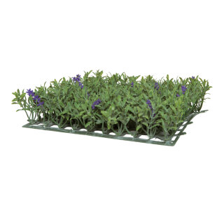 Lavender panel plastic     Size: 25x25x6cm    Color: purple/green