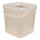 Decoration sand in 5l bucket, approx. 8kg     Size: 0,1-0,5mm grain    Color: natural-coloured