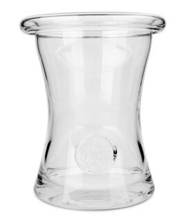 Lifestyle Vase, Glas mit Sternlogo