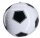 Fußball zum Aufblasen schwarz-weiss Ø 30 cm